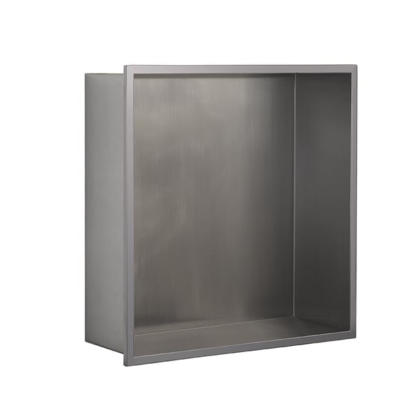 Εσοχή ντους Guest brushed 30x30 Gedy